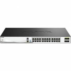 SWITCH GESTIONABLE D-LINK DXS-3130-28/E 24 PUERTOS/ RJ-45 10GBPS/ SFP/ POE