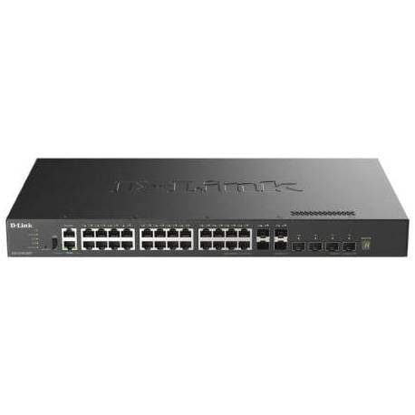 SWITCH GESTIONABLE D-LINK DXS-3410-32XY 24 PUERTOS/ RJ-45 10GBPS/ SFP/ POE