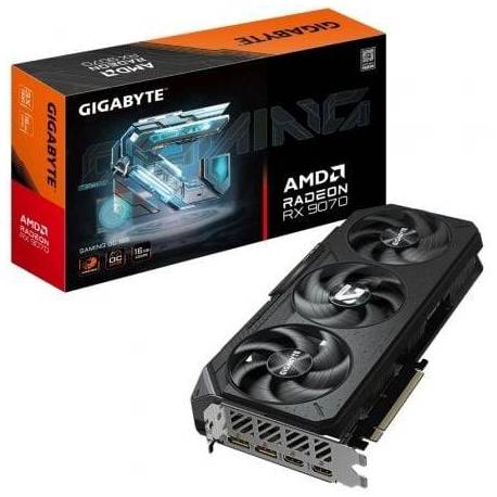 TARJETA GRÁFICA GIGABYTE RADEON RX 9070 GAMING OC/ 16GB GDDR6