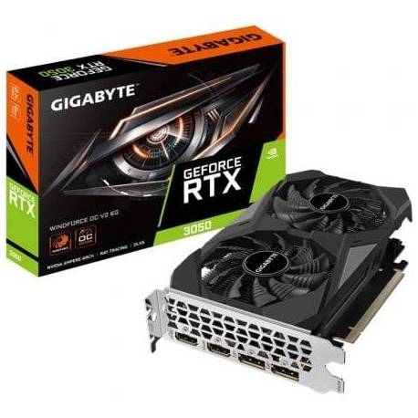 TARJETA GRÁFICA GIGABYTE GEFORCE RTX 3050 WINDFORCE OC V2/ 6GB GDDR6