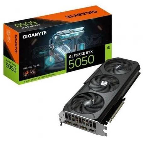 TARJETA GRÁFICA GIGABYTE GEFORCE RTX 5050 GAMING OC/ 8GB GDDR6