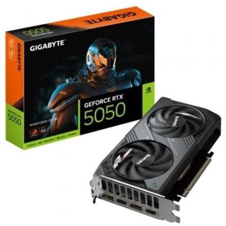 TARJETA GRÁFICA GIGABYTE GEFORCE RTX 5050 WINDFORCE OC/ 8GB GDDR6