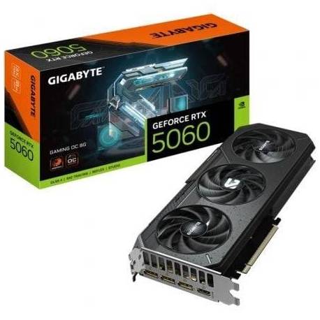 TARJETA GRÁFICA GIGABYTE GEFORCE RTX 5060 GAMING OC/ 8GB GDDR7