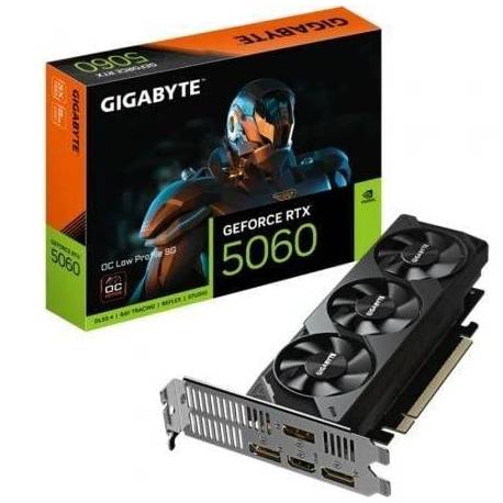 TARJETA GRÁFICA GIGABYTE GEFORCE RTX 5060 OC LOW PROFILE/ 8GB GDDR7
