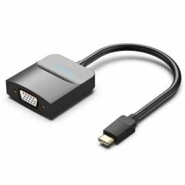 ADAPTADOR USB TIPO-C VENTION TDDBB/ USB TIPO-C MACHO - VGA HEMBRA