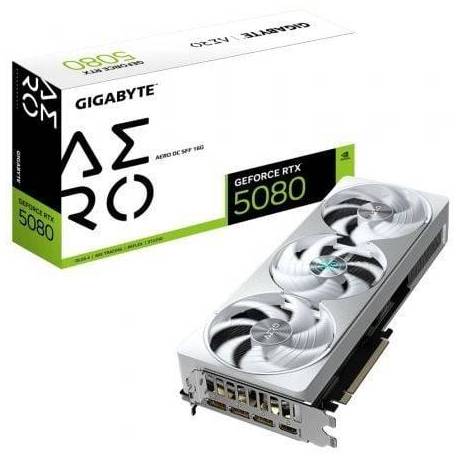 TARJETA GRÁFICA GIGABYTE GEFORCE RTX 5080 AERO OC SFF/ 16GB GDDR7