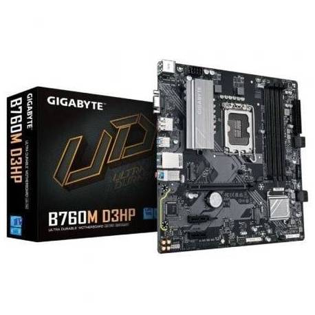 PLACA BASE GIGABYTE B760M D3HP SOCKET 1700/ DDR5/ PCIE 4.0/ MICRO ATX