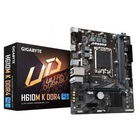 PLACA BASE GIGABYTE H610M K DDR4 SOCKET 1700/ DDR4/ PCIE 4.0/ MICRO ATX