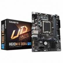 PLACA BASE GIGABYTE H610M K DDR4 SOCKET 1700/ DDR4/ PCIE 4.0/ MICRO ATX