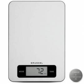 BÁSCULA DE COCINA ELECTRÓNICA GRUNKEL BC-COOKXT/ HASTA 5KG/ PLATA