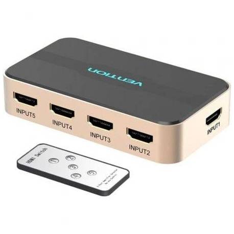 DUPLICADOR HDMI VENTION ACDG0/ 5X HDMI HEMBRA - HDMI MACHO