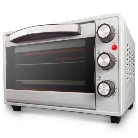 HORNO DE SOBREMESA GRUNKEL HR-23SILVER/ 1600W/ CAPACIDAD 23L/ PLATA