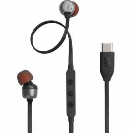 AURICULARES INTRAUDITIVOS JBL TUNE 310C/ CON MICRÓFONO/ NEGROS