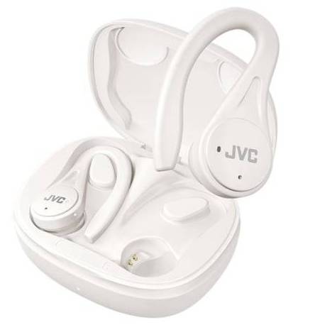 AURICULARES BLUETOOTH JVC HA-EC25T CON ESTUCHE DE CARGA/ AUTONOMÍA 7.5H/ BLANCOS