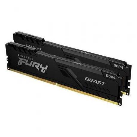 MEMORIA RAM KINGSTON FURY BEAST 2 X 16GB/ DDR4/ 3200MHZ/ 1.35V/ CL16/ DIMM