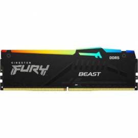 MEMORIA RAM KINGSTON FURY BEAST RGB 8GB/ DDR5/ 6000MHZ/ 1.35V/ CL36/ DIMM