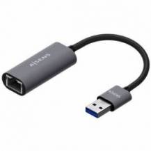 ADAPTADOR USB 3.0 - RJ45 AISENS A106-0708/ 1000MBPS