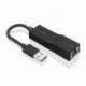 ADAPTADOR USB 3.0 - RJ45 AISENS A106-0766/ 1000MBPS