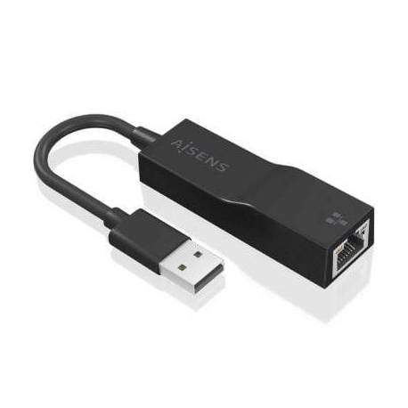 ADAPTADOR USB 3.0 - RJ45 AISENS A106-0766/ 1000MBPS