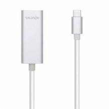 ADAPTADOR USB TIPO-C - RJ45 AISENS A109-0505/ 1000MBPS