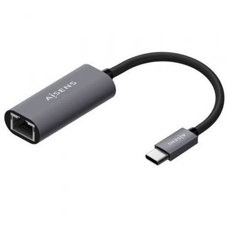 ADAPTADOR USB TIPO-C - RJ45 AISENS A109-0709/ 1000MBPS
