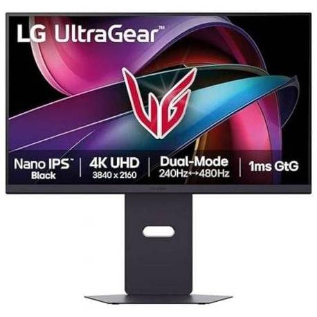MONITOR GAMING LG ULTRAGEAR 27G850A-B 27'/ 4K/ 1MS/ 240HZ/ IPS/ REGULABLE EN ALTURA/ MORADO GRISÁCEO