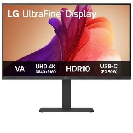 MONITOR PROFESIONAL LG ULTRAFINE 32U720A-B 31.5'/ 4K/ MULTIMEDIA/ REGULABLE EN ALTURA/ NEGRO