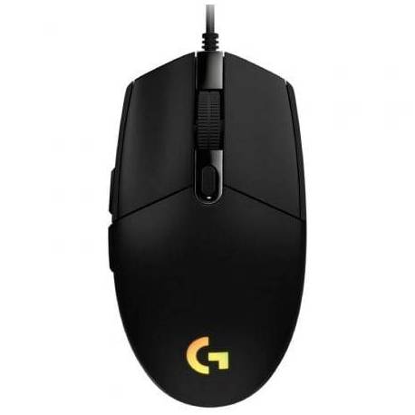 RATÓN GAMING LOGITECH G203 LIGHTSYNC/ HASTA 8000 DPI/ NEGRO