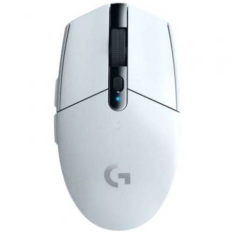 RATÓN GAMING INALÁMBRICO LOGITECH G305 LIGHTSPEED/ HASTA 12000 DPI/ BLANCO