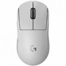 RATÓN GAMING INALÁMBRICO LOGITECH PRO X SUPERLIGHT 2/ BATERÍA RECARGABLE/ HASTA 44000 DPI/ BLANCO