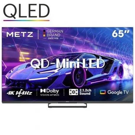 TELEVISOR METZ QLED-MINILED 65MNE8000Z 65'/ ULTRA HD 4K/ SMART TV/ WIFI