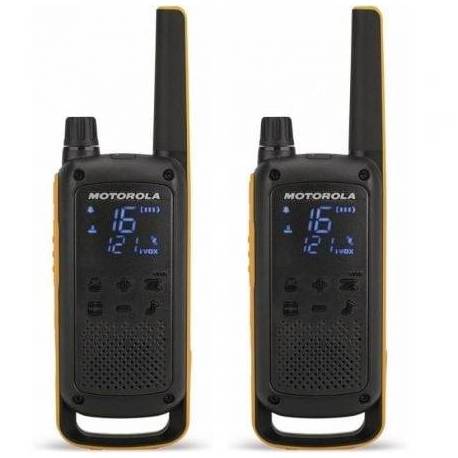 WALKIE TALKIE MOTOROLA TALKABOUT T82/ HASTA 10KM/ 16 CANALES