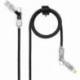 CABLE USB 2.0 TIPO-C NANOCABLE 10.01.2601/ USB TIPO-C MACHO + USB MACHO - USB TIPO-C MACHO + LIGHTNING MACHO/ HASTA 27W/