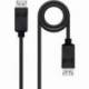CABLE DISPLAYPORT NANOCABLE 10.15.2702/ DISPLAYPORT MACHO - DISPLAYPORT MACHO/ 2M/ NEGRO