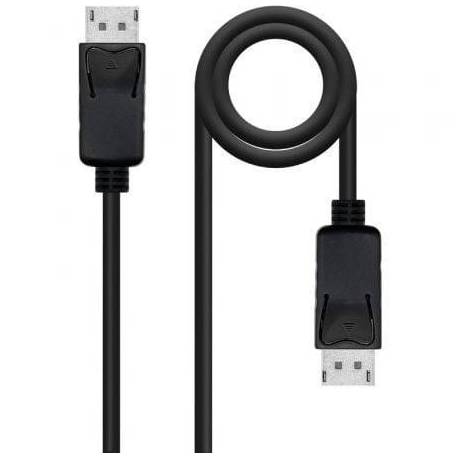CABLE DISPLAYPORT NANOCABLE 10.15.2702/ DISPLAYPORT MACHO - DISPLAYPORT MACHO/ 2M/ NEGRO