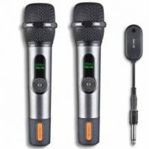 PACK DE 2 MICRÓFONOS INALÁMBRICOS NGS SINGER STAR DUO