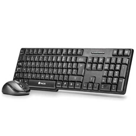 TECLADO Y RATÓN INALÁMBRICOS NGS EUPHORIA KIT/ PORTUGUÉS