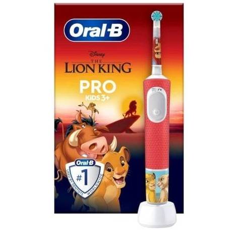 CEPILLO DENTAL ORAL-B PRO KIDS 3 REY LEÓN/ INCLUYE 1 RECAMBIO