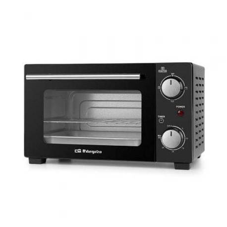 HORNO DE SOBREMESA ORBEGOZO HO 985/ 800W/ CAPACIDAD 10L/ NEGRO