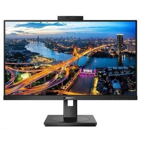 MONITOR PROFESIONAL PHILIPS 242B1H 23.8'/ FULL HD/ WEBCAM/ MULTIMEDIA/ REGULABLE EN ALTURA/ NEGRO