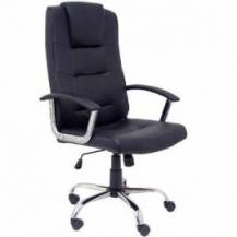 SILLA DE OFICINA PIQUERAS Y CRESPO GUADALIMAR SIMILPIEL 280DBSPNE/ NEGRO