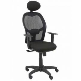 SILLA DE OFICINA PIQUERAS Y CRESPO ALOCÉN 345SM840B840B10CRNC/ NEGRA