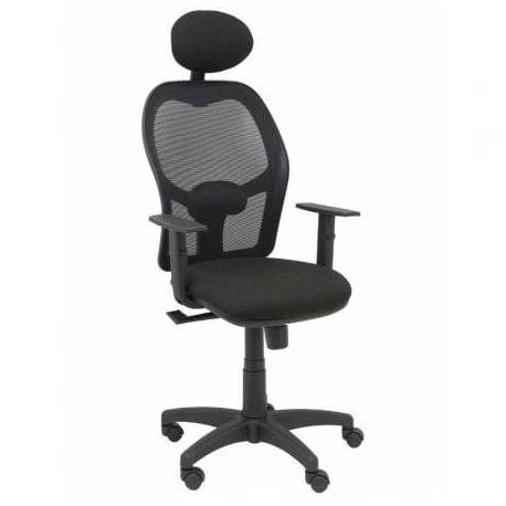 SILLA DE OFICINA PIQUERAS Y CRESPO ALOCÉN 345SM840B840B10CRNC/ NEGRA