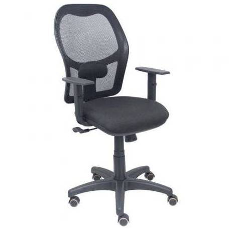 SILLA DE OFICINA PIQUERAS Y CRESPO ALOCÉN 345SM840B840B10CRP/ NEGRA