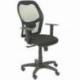 SILLA DE OFICINA PIQUERAS Y CRESPO ALOCÉN 345SNBALI840B10/ NEGRA