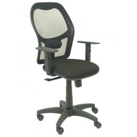 SILLA DE OFICINA PIQUERAS Y CRESPO ALOCÉN 345SNBALI840B10/ NEGRA