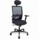 SILLA DE OFICINA PIQUERAS Y CRESPO ZULEMA 390SM840B840B2DB68R65C/ NEGRO