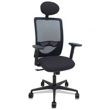 SILLA DE OFICINA PIQUERAS Y CRESPO ZULEMA 390SM840B840B2DB68R65C/ NEGRO