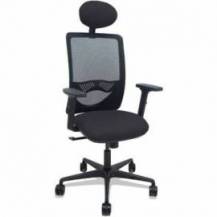 SILLA DE OFICINA PIQUERAS Y CRESPO ZULEMA 390SM840B840B2DB68R65C/ NEGRO