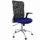 SILLA DE OFICINA PIQUERAS Y CRESPO MINAYA 4031AZ/ AZUL Y NEGRA